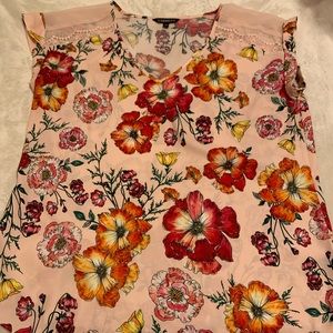 Express Silky Floral Top